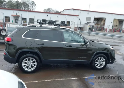 2017 Jeep Cherokee Latitude 4X4 из США, поврежденный, VIN 1C4PJMCB4HW606619